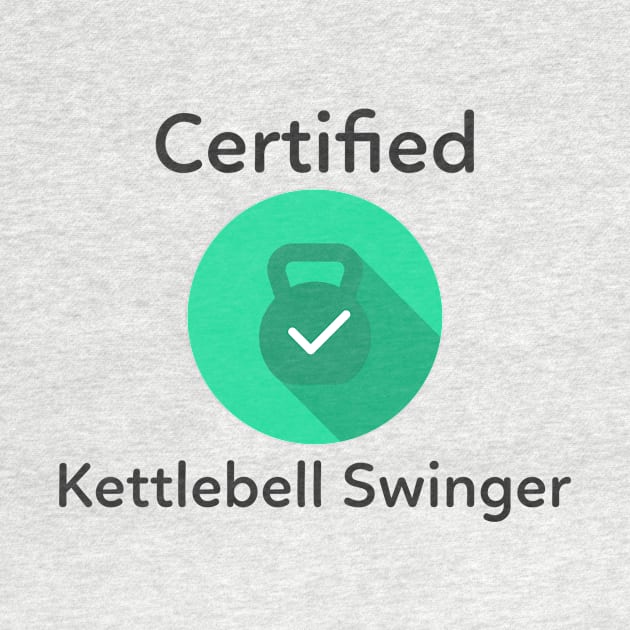 Certified Kettlebell Swinger by Conundrum Cracker